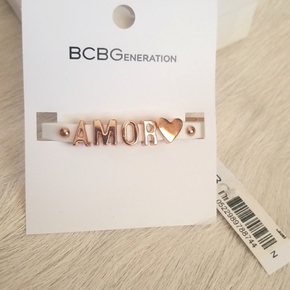 BCBG Silicone Bracelet